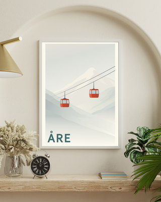 Kabinbanan i Åre – Grafisk Fjällposter