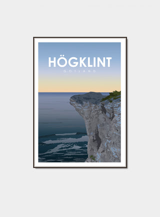 Högklint poster Gotland