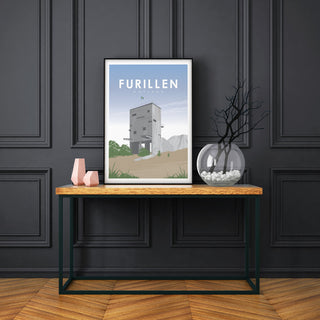 Poster med motiv från Furillen på Gotland