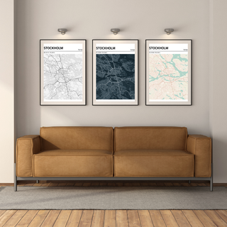 Kartposters – Ta hem din favoritplats eller dröm dig bort till nya äventyr