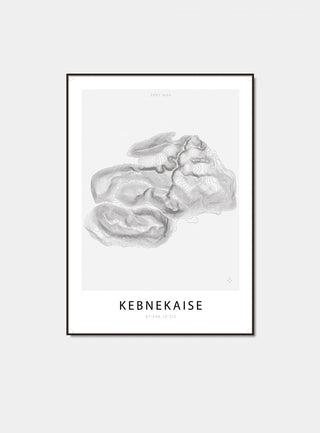Kebnekaise poster, Sveriges högsta berg