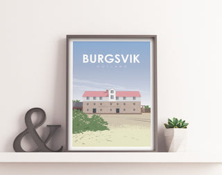 Poster Gotland Burgsvik