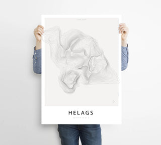 Helags - Topografi