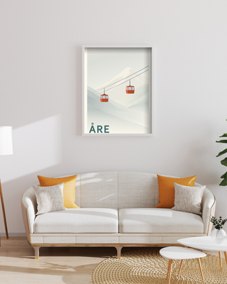 Kabinbanan i Åre – Grafisk Fjällposter