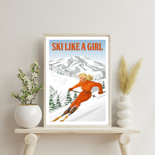 Ski like a girl