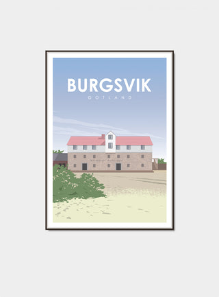 Poster Gotland Burgsvik