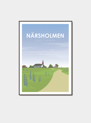 Närsholmen Gotland Poster