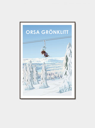 Orsa Grönklitt Poster fjäll