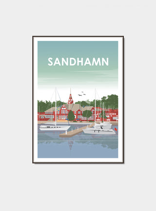 Sandhamn poster seglarhotellet