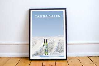 Sälen tandådalen skidåkning fjäll poster