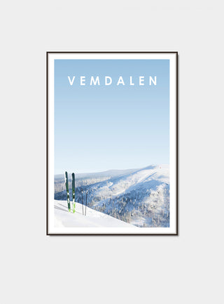 Vemdalen skidåkning fjäll poster